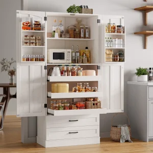 6 Door Kitchen Pantry Cabinet Pantry