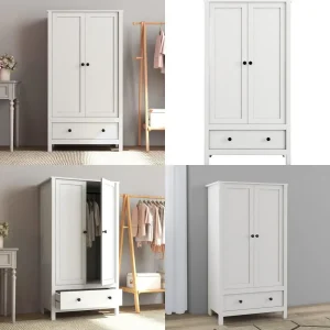 2-Door Wardrobe and Drawer Armoires