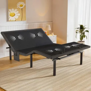 Queen Adjustable Bed Frame with Massage