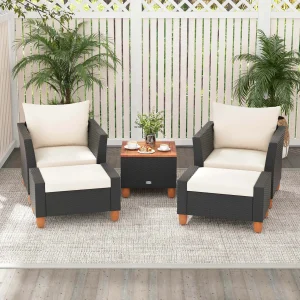 5 PCS Patio Furniture Set