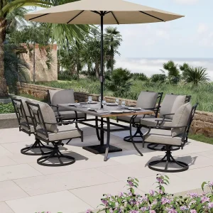 7-Piece Patio Dining Set for 6